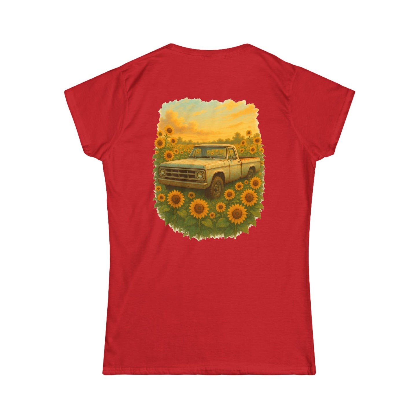 Classic Sunflowers Womans Tee