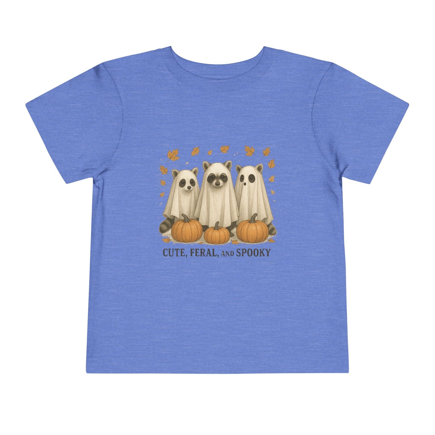 Cute Feral and Spooky Halloween Toddler Tee