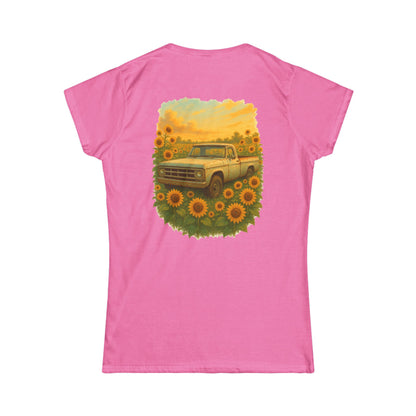 Classic Sunflowers Womans Tee