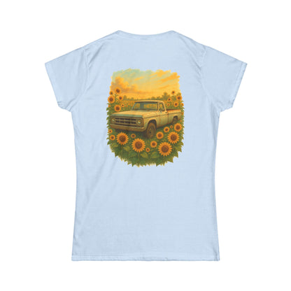 Classic Sunflowers Womans Tee